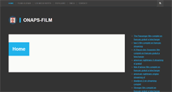 Desktop Screenshot of onaps.org